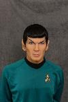 11 Mr. Spock Silicone Bust Torso/ Star Trek Original Tv Series/ Leonard Nimoy