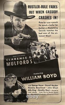 1930-90's Vintage Classic Film Noir/Horror/Western/Action Movie Poster Lot Of 24