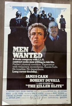 1930-90's Vintage Classic Film Noir/Horror/Western/Action Movie Poster Lot Of 24