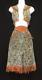 1940s 1950s WESTERN FRONTIER PERIOD COWGIRL OUTFIT BOLO VEST & SKIRT GENE & ROY