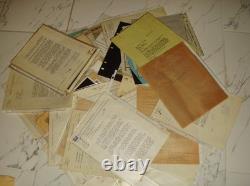 1957 + signed MGM Studious Universal Studios Movies document Rare Big Lot 99+