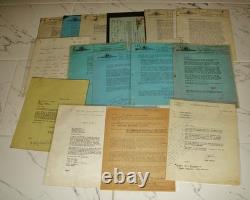 1957 + signed MGM Studious Universal Studios Movies document Rare Big Lot 99+ 1957 + signed MGM Studious Universal Studios Movies document Rare Big Lot 99+