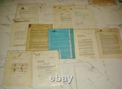 1957 + signed MGM Studious Universal Studios Movies document Rare Big Lot 99+