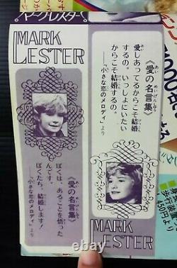 1971 Mark Lester in JAPAN Vintage Kid Girl Cartoon Comic Magazine Book MEGA RARE
