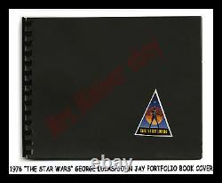 1976 George Lucas PERSONALLY OWNED and LEGIBLY HAND-SIGNED STAR WARS GLORY BOOK
