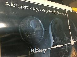 1977 Original Authentic Star Wars Soundtrack Movie Poster, Type A, 27x41, nice
