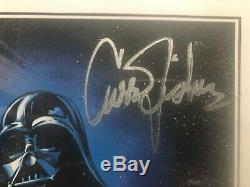 1977 Signed Star Wars IV A NEW HOPE (1977 ORIGINAL MOVIE) Poster with COA