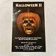 1981 HALLOWEEN II ORIGINAL US ONE SHEET MOVIE POSTER 27x41 JOHN CARPENTER CURTIS