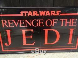 1982 Star Wars Episode VI Revenge of the Jedi original Lucas Poster