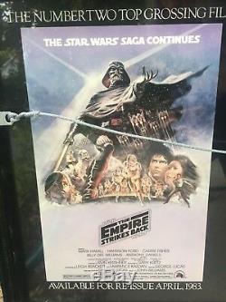 1982 Star Wars Episode VI Revenge of the Jedi original Lucas Poster