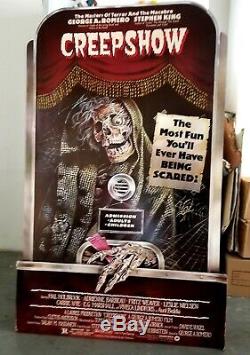 1982 Vintage CREEPSHOW Theatrical Release Cardboard Lobby Standee King Romero