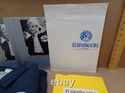 1987 United States Film Festival In Tokyo Jacket, Directory, and Programs