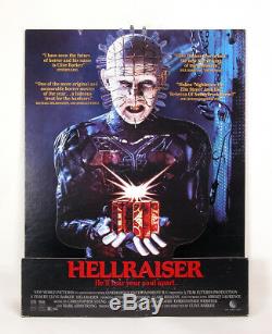 1988 Hellraiser Pinhead 3-D Cardboard Counter Display Standee