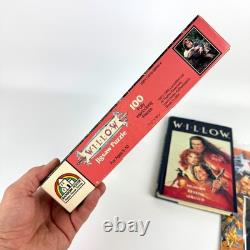 1988 Willow Movie Memorabilia Lot Hardcover Book Sticker Book 100 Piece Puzzle