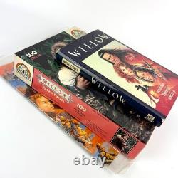 1988 Willow Movie Memorabilia Lot Hardcover Book Sticker Book 100 Piece Puzzle