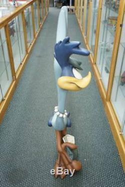 1990's Warner Brothers Roadrunner Character Rare Statue Store Display Life Size