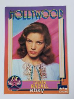 1991 Lauren Bacall Hand Signed Card Autographed Hollywood Movie Memorabilia #119