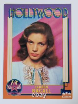 1991 Lauren Bacall Hand Signed Card Autographed Hollywood Movie Memorabilia #119