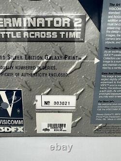 1991 Limited Edition NO 003821 VISICOMM 3D-FX TERMINATOR LENTICULAR NOS RARE HTF