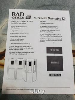1994 Bad Girls Hanging Mobile & window cling & Original Shipping Box- TCF