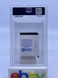 1999 OFFICE SPACE Ticket Stub Graded PSA 1.5 FR OPENING DAY FEB 19