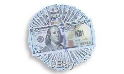 $1m Stack Replica Prop Fake Play Money New $100 Bills Not Real Lot of 100 sets
