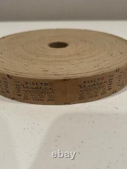 2,000 Vintage Movie Theater Tickets Rialto Theatre New Old Stock Rare