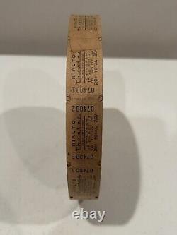 2,000 Vintage Movie Theater Tickets Rialto Theatre New Old Stock Rare