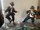 2 Blues Brothers Jake Elwood Statues figures Rare Dan Aykroyd John Belushi