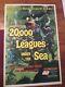 20,000 Leagues Under The Sea -Original 40 x 60 Movie Poster -Douglas Disney