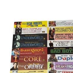 2000s Movie Theater Mylar Title Strip Marquee Lot 38 Underworld Seabiscuit