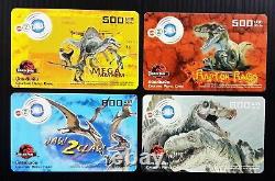 2001 Jurassic Park 3 Vintage THAILAND Calltime Refill Card FULLSET! MEGA RARE