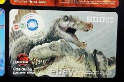 2001 Jurassic Park 3 Vintage THAILAND Calltime Refill Card FULLSET! MEGA RARE