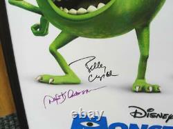 2001 MONSTERS INC SULLY LIFE SIZE STORE DISPLAY DISNEY With CAST SIGNED POSTER