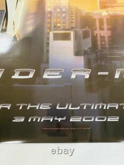 2002 SPIDERMAN DS 27x40 GREEN GOBLIN ORIGINAL MOVIE POSTER UNUSED RARE ZIGZAG
