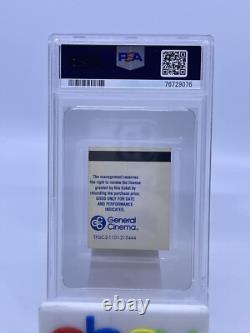 2002 Super Troopers Ticket Stub Graded PSA NM-MT 8 FEB 16 OPENING WEEKEND