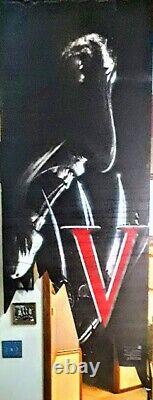 2003 Set Of (2) Vinyl Banners Freddy Vs. Jason 4 Ft. X 8 Ft. Each Very Rare