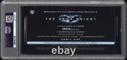 2008 The Dark Knight-full Jul. 18 Media Screening Ticket Psa 7 Pop 1
