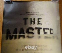 2012 The Master Double sided Ultra Rare Advance 1 Sheet 27 X 41 ROLLED! Hoffman