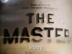 2012 The Master Double sided Ultra Rare Advance 1 Sheet 27 X 41 ROLLED! Hoffman