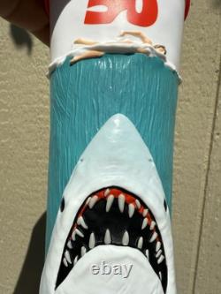 2025 Jaws 50th Anniversary Shark Popcorn Bucket & Cup Combo NEW 1975 Blockbuster