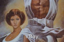 27x41 STAR WARS 1977 Original'Hairy' STYLE A One Sheet Theatrical Poster 77/210