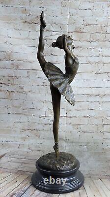 28 Tall Gorgeous Young Ballerina Collectible Movie Memorabilia Bronze Statue