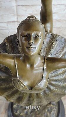 28 Tall Gorgeous Young Ballerina Collectible Movie Memorabilia Bronze Statue