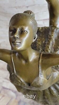 28 Tall Gorgeous Young Ballerina Collectible Movie Memorabilia Bronze Statue