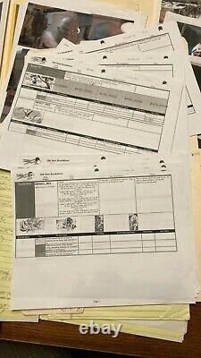 300 Original Production Behind The Scenes Photos, Build Drawings, Script Pages