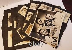 35 (49) Original 1950's Hollywood Photos, Several With Autographs