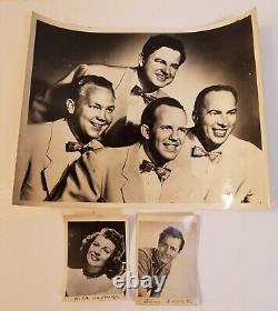 35 (49) Original 1950's Hollywood Photos, Several With Autographs