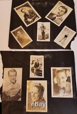 35 (49) Original 1950's Hollywood Photos, Several With Autographs