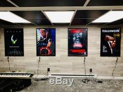 5-Pack 27x40 Custom Premium LED Light Box Movie Poster Display Frames